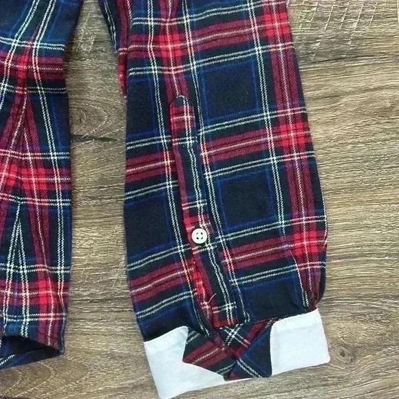 Brooks Brothers Woman’s Size 12 Multicolor Plaid Button Up Shirt - Picture 7 of 12